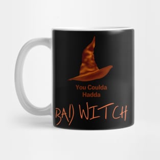 Coulda Hadda Bad Witch Full Orange Mug